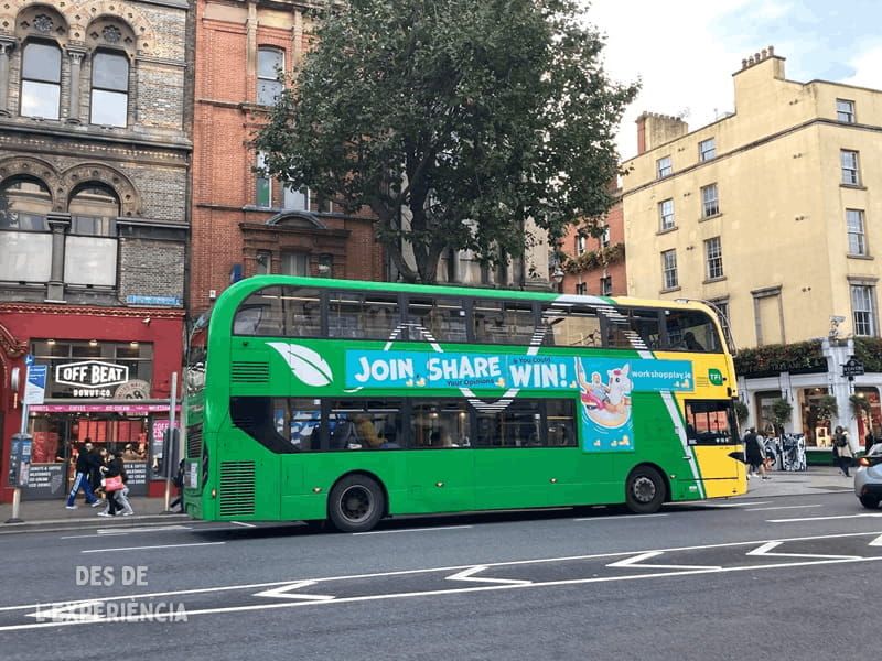 Bus a Dublín