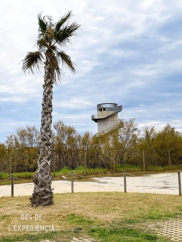 Mirador de l'Illa al delta del Llobregat
